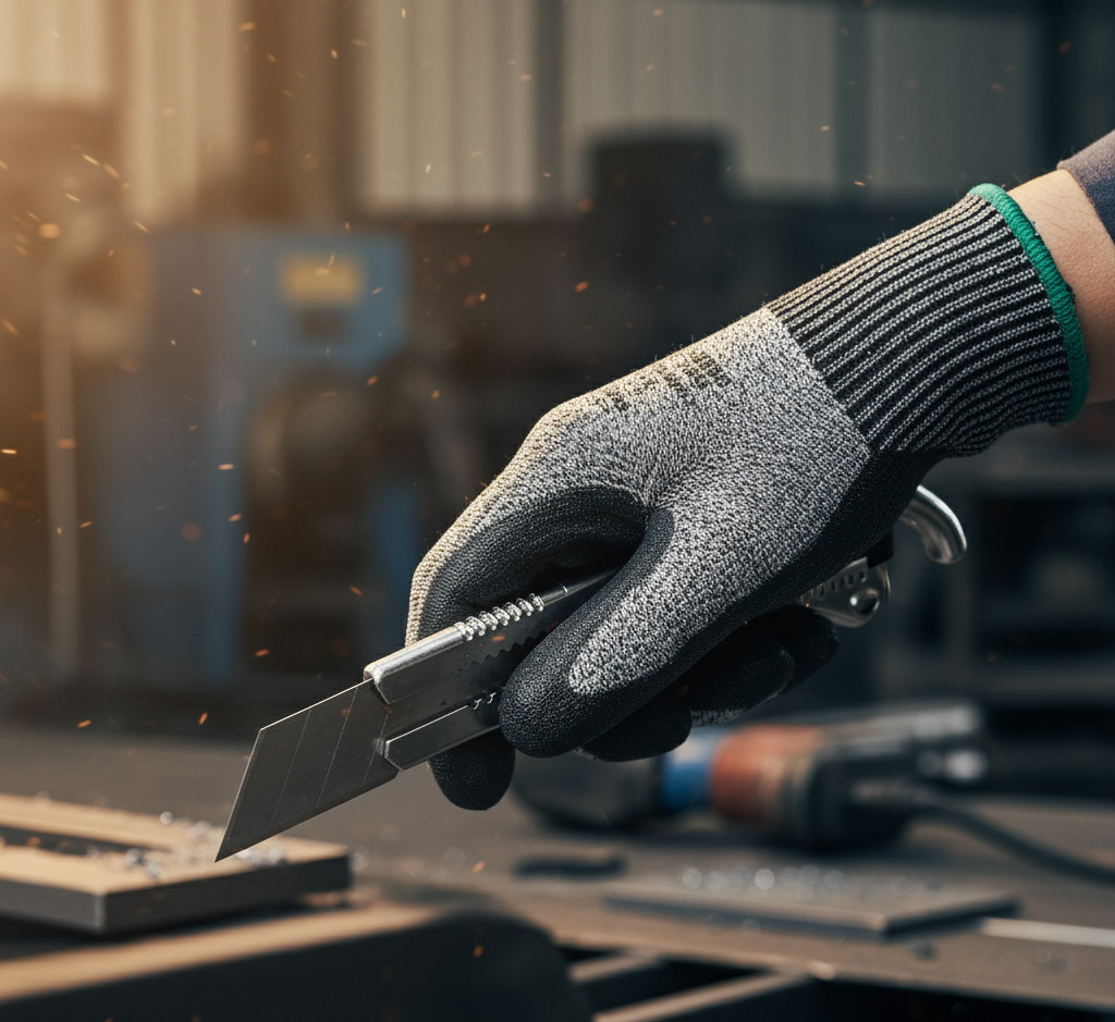 Luva anticorte Cut com banho de PU - Imagem 3