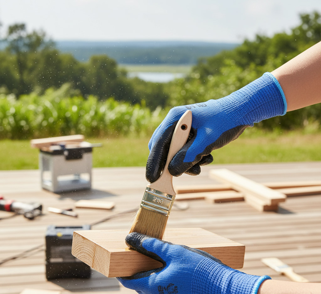 Luva Nitrilica NBR Wave - Imagem 2