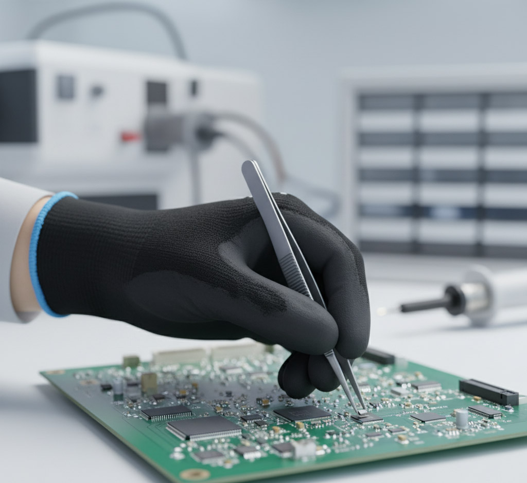 Luva Multitato emborrachada - Imagem 2