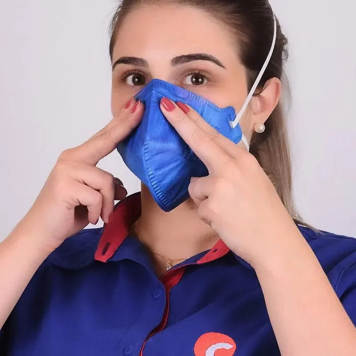 Respirador PFF2 sem válvula - Imagem 2